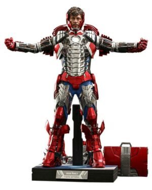 Mark V Hot Toys Iron Man 2 Tony Stark Mark V Suit Up Version DX