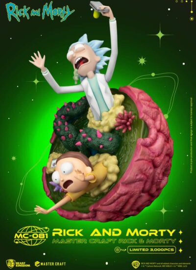 Rick And Morty Master Craft Statue Beast Kingdom