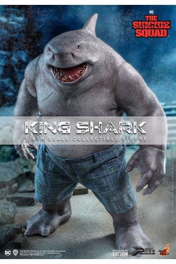 Suicide Squad Movie Masterpiece Action Figure 1/6 King Shark 35 cm HOT TOYS