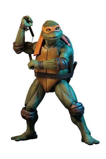 Michelangelo Neca Ninja Turtles Teenage Mutant Action Figure 1/4