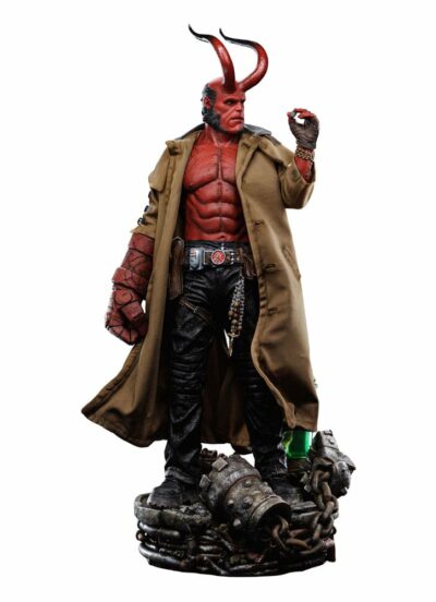 Hellboy Iron Studios Hellboy Deluxe Art Scale Statue 1/4