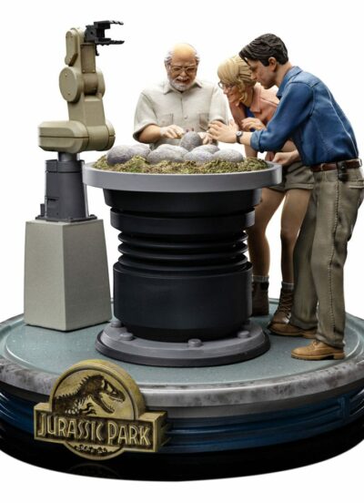 Jurassic Park Iron Studios Scale Statue 1/10 Dino Hatching 23 cm