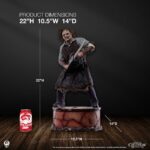 Leatherface PCS Texas Chainsaw Massacre Statue 1/4 Premium Collectibles Studio