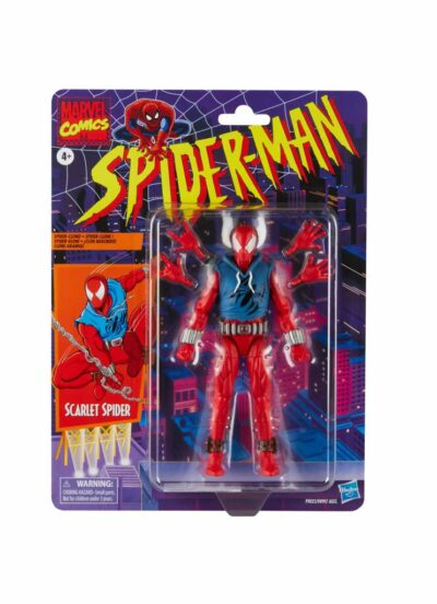 Marvel Legends Vintage Scarlet Spider Action figure Hasbro