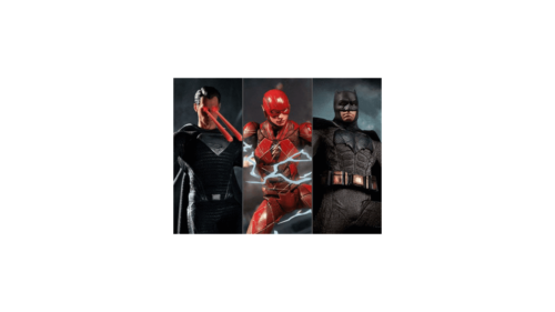 Tutti e tre gli eroi sono stati equipaggiati di recente come si vedono in Zack Snyder's Justice League.