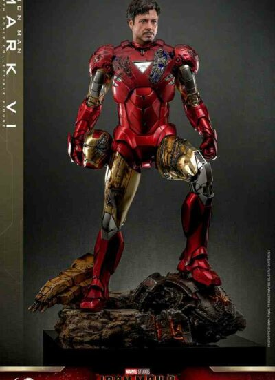 Mark VI HOT TOYS Iron Man 2 Action Figure 1/4
