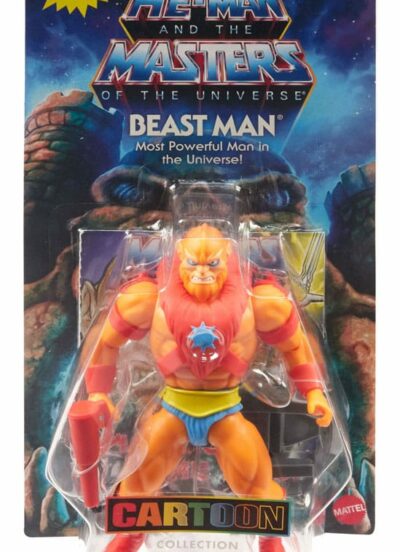 Beast Man Cartoon Mattel Masters of the Universe Origins Figure