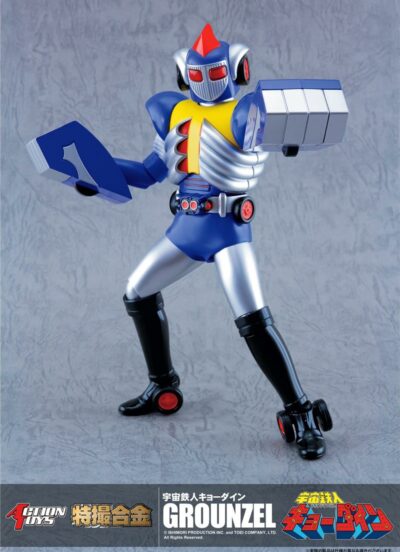 Grounzel Action Toys Gokin Space Ironmen Kyodain