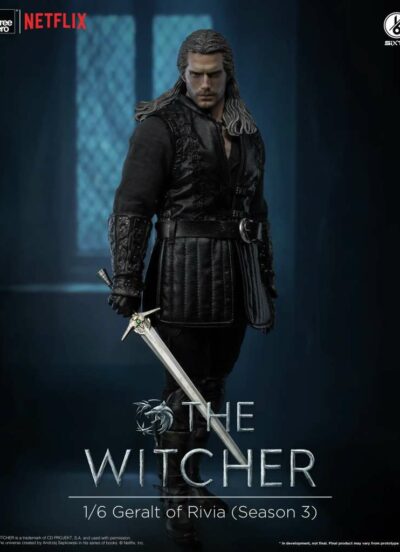 Geralt of Rivia Threezero The Witcher Season 3 Action Figure 1/6