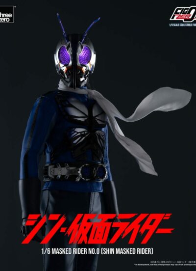 Masked Rider No.0 Threezero Kamen Rider FigZero Figure 1/6