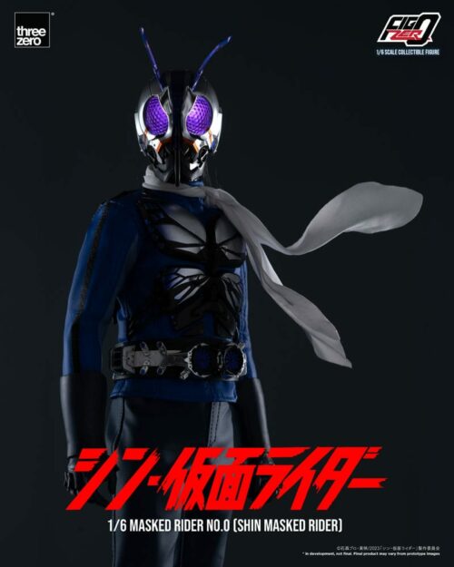 Masked Rider No.0 Threezero Kamen Rider FigZero Figure 1/6