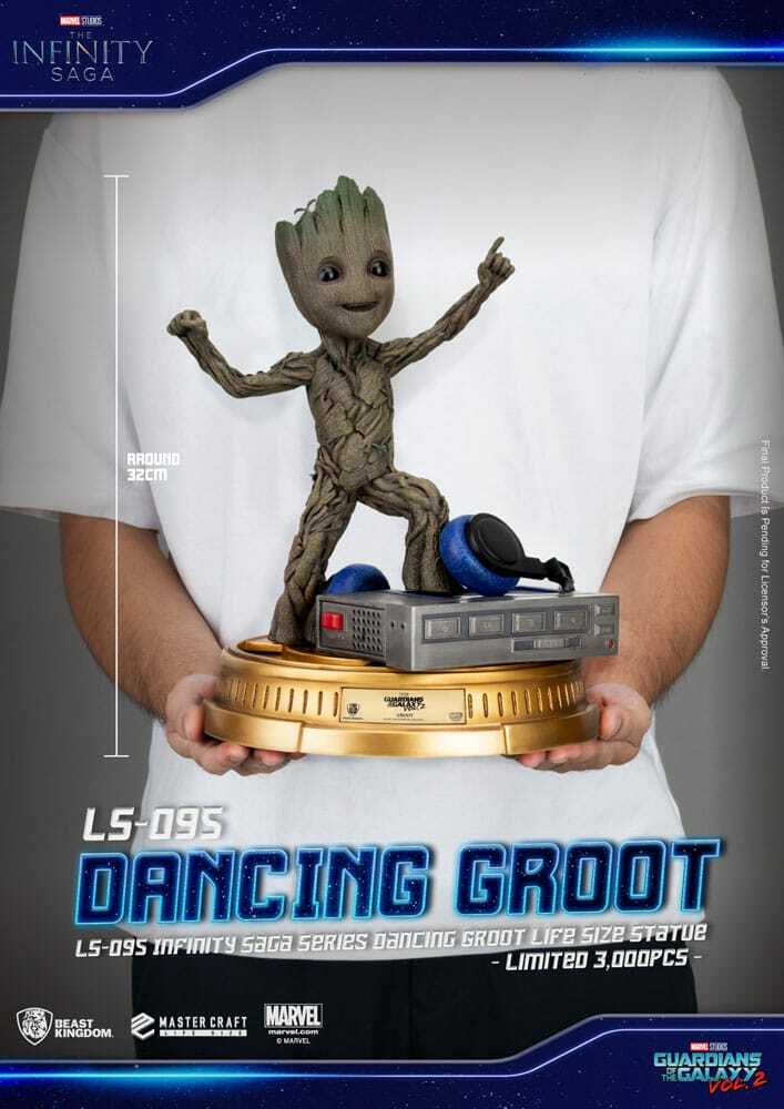 Groot Dancing Beast Kingdom Guardians of the Galaxy 2 LifeSize