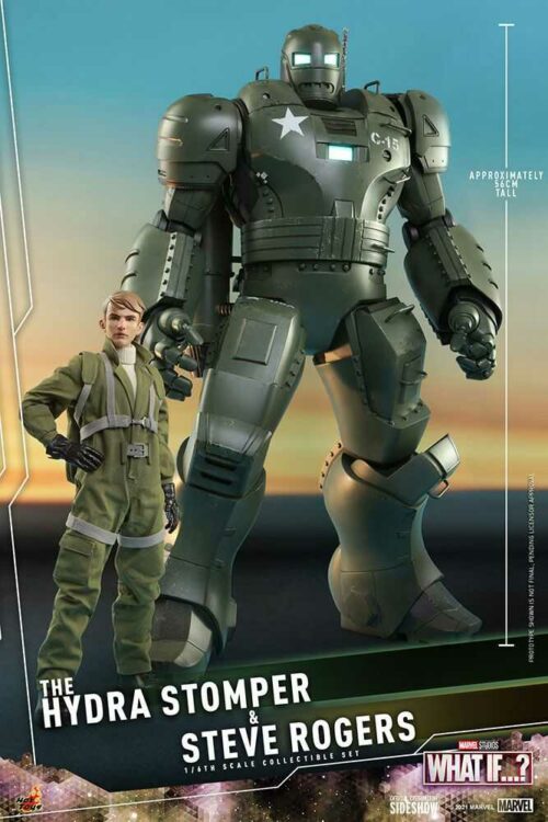 What If...? Action Figures 1/6 Steve Rogers & The Hydra Stomper 28 - 56 cm HOT TOYS