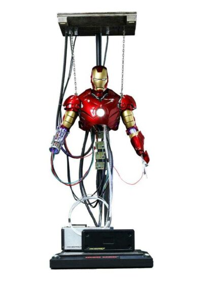 Mark III Construction Version Hot Toys Iron Man Action Figure 1/6