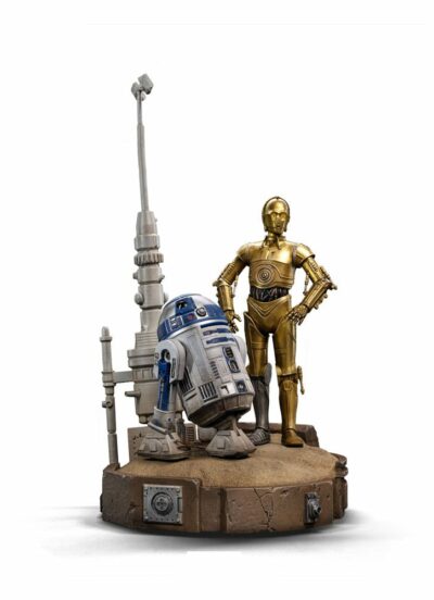 C-3PO R2D2 Iron Studios Star Wars Deluxe Art Scale Statue 1/10