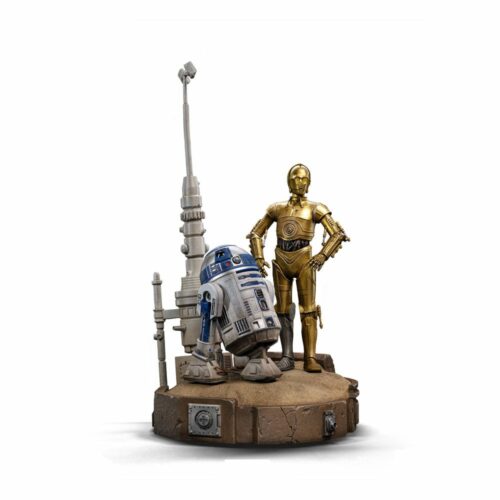 C-3PO R2D2 Iron Studios Star Wars Deluxe Art Scale Statue 1/10