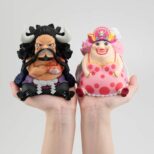 Kaido Big Mom Look Up Megahouse One Piece Statue 11 cm (with Gourd & Semla)