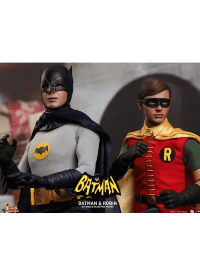 Hot Toys Batman e Robin Batman de 1966 bundle