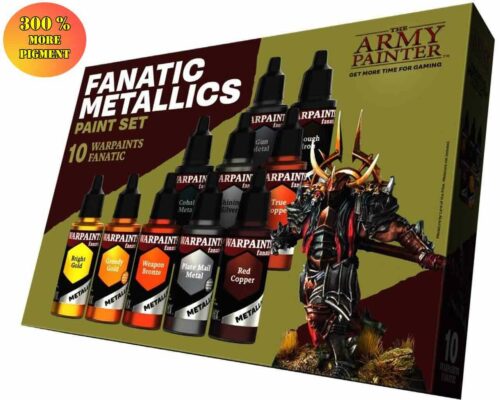 Warpaints Fanatic Metallics Set Army Painter