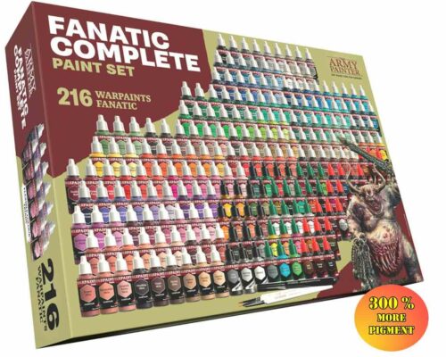 Warpaints Fanatic Army Painter Complete Set Limited Edition