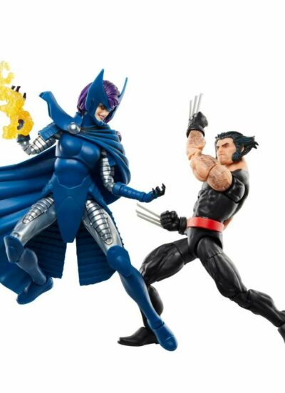 Wolverine And Psylocke Hasbro Marvel Action figure