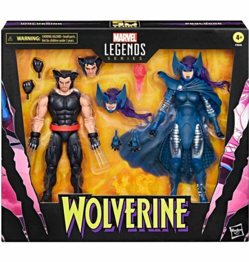 Marvel Legend Wolverine And Psylocke Action figure Hasbro