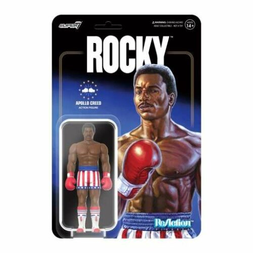 Apollo Creed Boxing Super7 Rocky Reaction W2 Rocky I