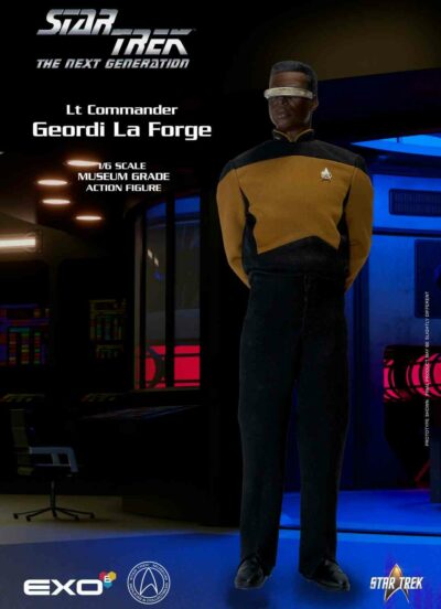 Geordi La Forge Essential Version 1:6 Scale Figure EXO 6 Star Trek: The Next Generation