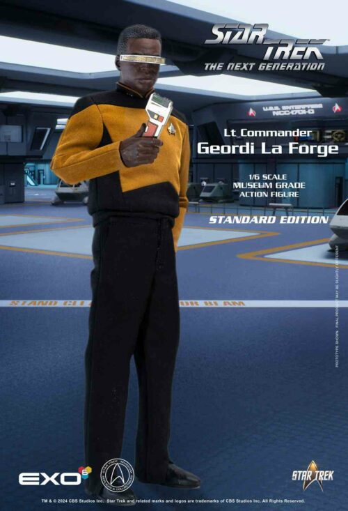 Geordi La Forge EXO 6 Star Trek: The Next Generation 1/6 figure