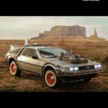 DeLorean 3 Hot Toys Back to the future 3 1/6 Time Machine