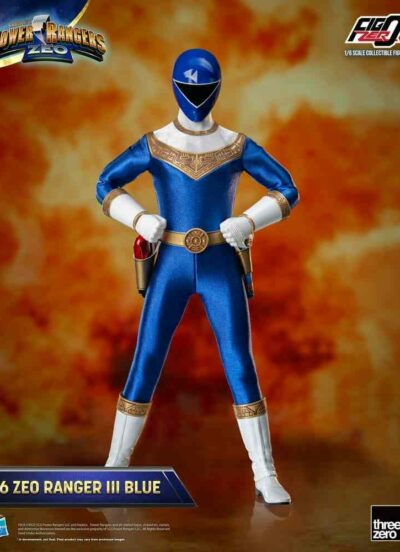 Zeo Ranger III Blue Threezero Power Rangers Action Figure 1/6