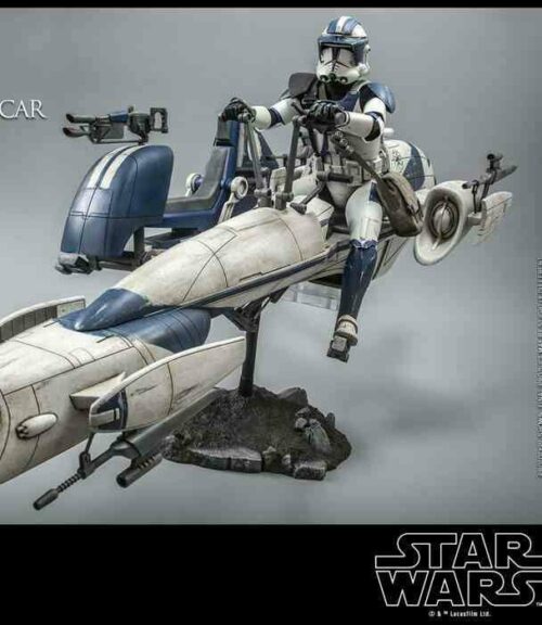 Heavy Weapons Clone Trooper - BARC Speeder Sidecar Hot Toys