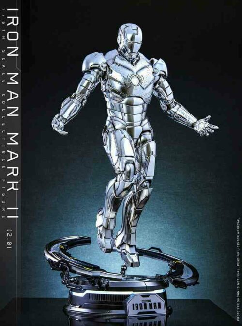 Iron Man Action Figure 1/6 Iron Man Mark II (2.0) 33 cm HOT TOYS