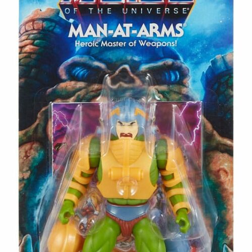 Man-At-Arms Cartoon Mattel Masters of the Universe Origins Figur
