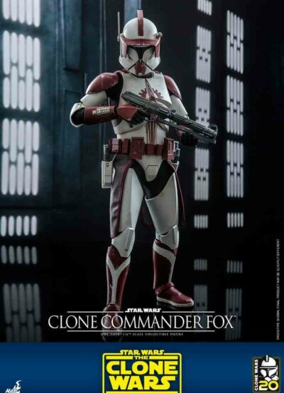 Commander Fox Hot Toys Star Wars: The Clone Wars Figure 1/6