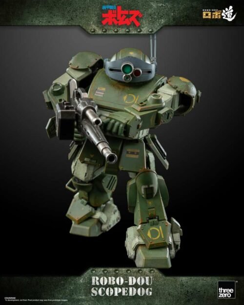 Robo-Dou Armored Trooper Votoms Scopedog Action figure Threezero
