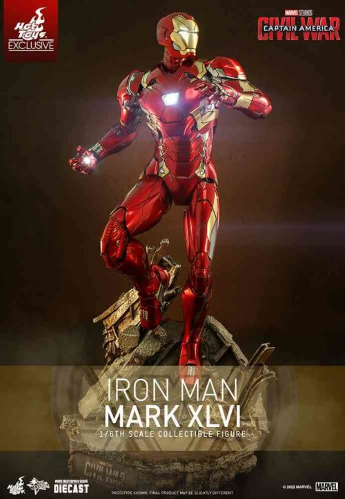 Mark XLVI Hot Toys Captain America Civil War Iron Man Mark XLVI