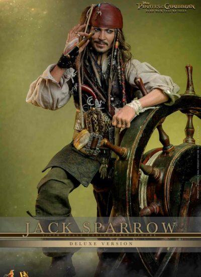 Jack Sparrow DX Pirates of the Caribbean: Dead Men Tell No Tales 1:6 Scale Figure Hot Toys