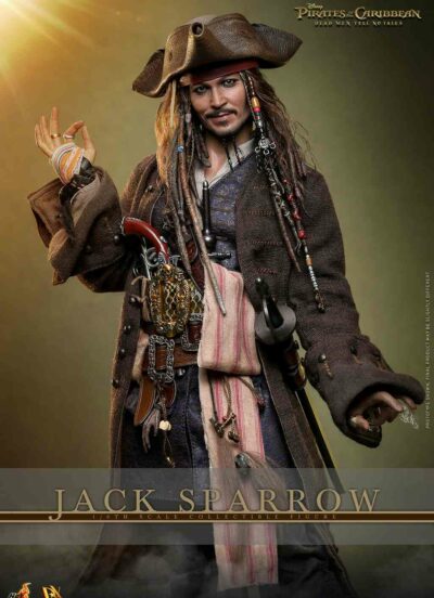 Jack Sparrow Hot Toys Dead Men Tell No Tales 1/6 figure Pirates of the Caribbean