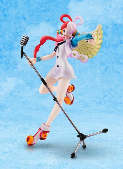 Uta Megahouse One Piece Red P.O.P statue Diva of the world