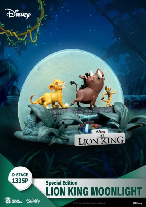 Lion King D- Stage Moonlight Beast Kingdom statue