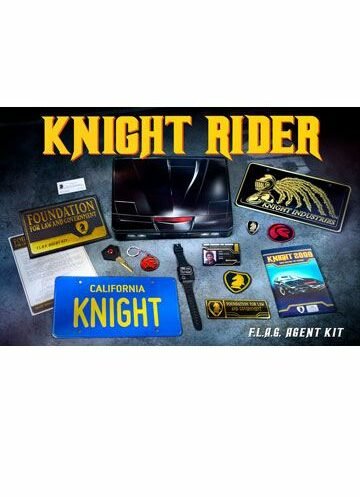 Knight Rider Doctor Collector Gift Box F.L.A.G Agent Kit