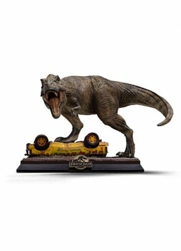 Jurassic Park: T-Rex Attack Icons Statue Iron Studios