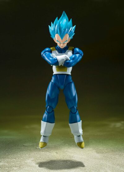 Dragon Ball Super S.H. Figuarts Action Figure Super Saiyan God Super Saiyan Vegeta -Unwavering Saiyan Pride- 14 cm