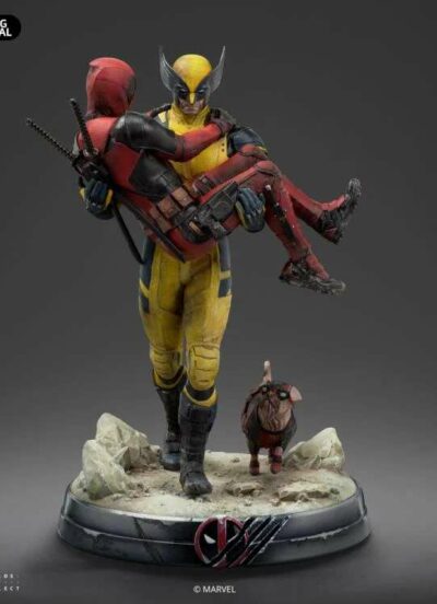 Deadpool Wolverine Iron Studios Dlx 1/10 Statue