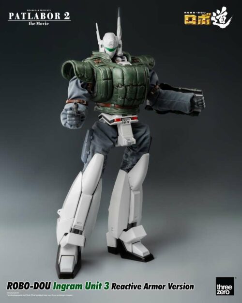 Patlabor 2 The Movie Robo-Dou Ingram Unit 3 Reactive Armor Ver Threezero