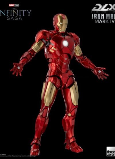 Mark 4 Threezero Infinity Saga Deluxe Iron Man Mark 4 figure