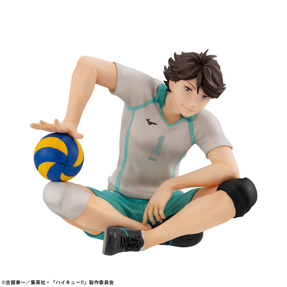 Haikyu!! G.E.M. PVC Statue Toru Oikawa Palm Size 8 cm MEGAHOUSE