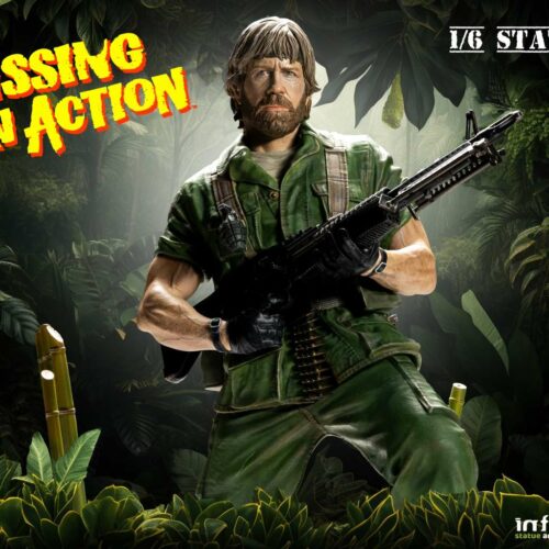 Chuck Norris Infinite Statue