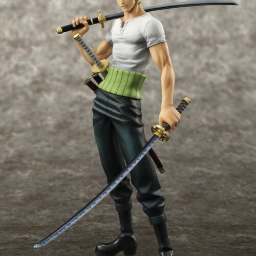 One Piece Excellent Model P.O.P PVC Statue NEO-DX Roronoa Zoro 10th Limited Ver. 23 cm MEGAHOUSE